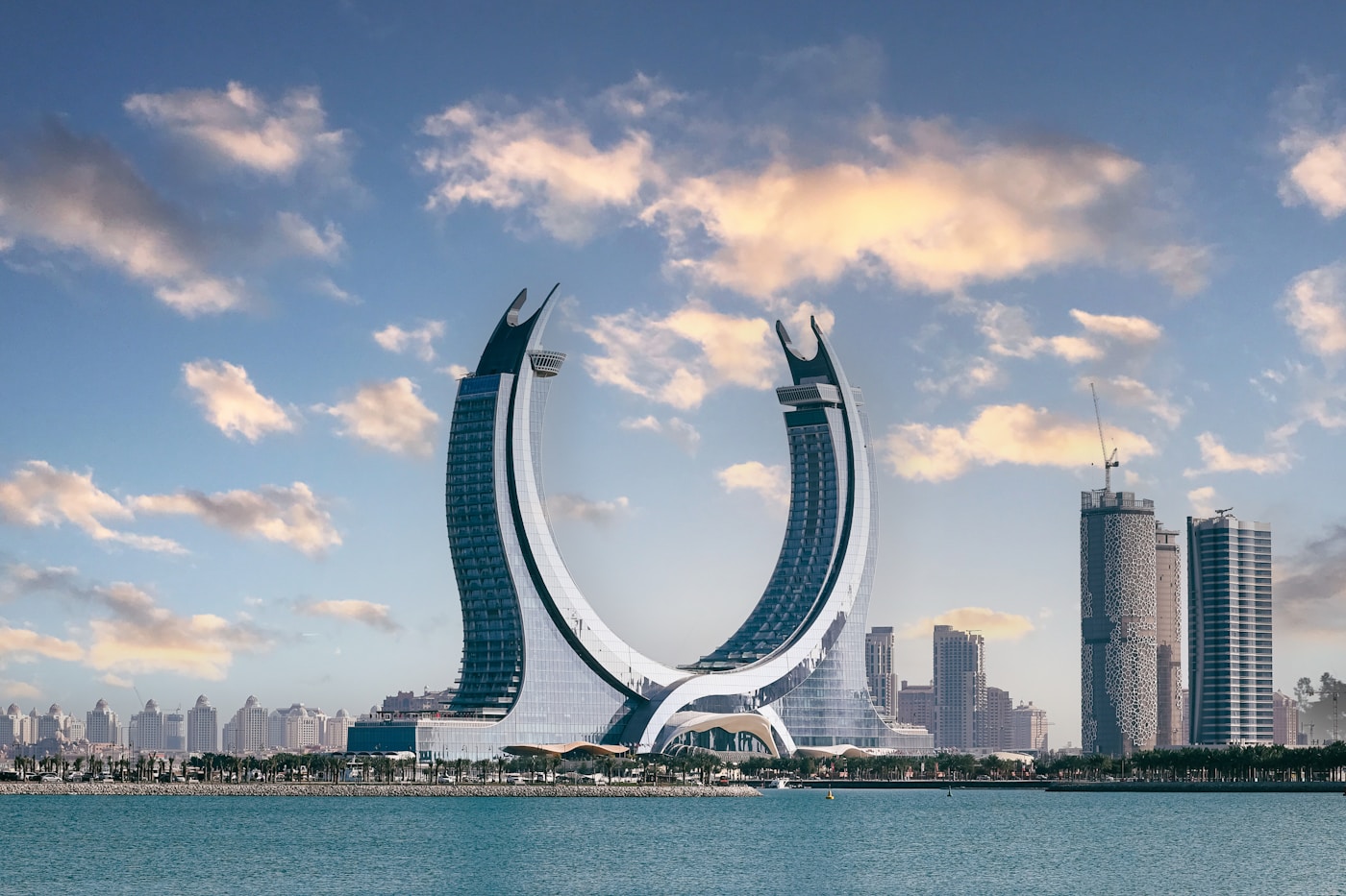 Architecture au Qatar, photo d’illustration