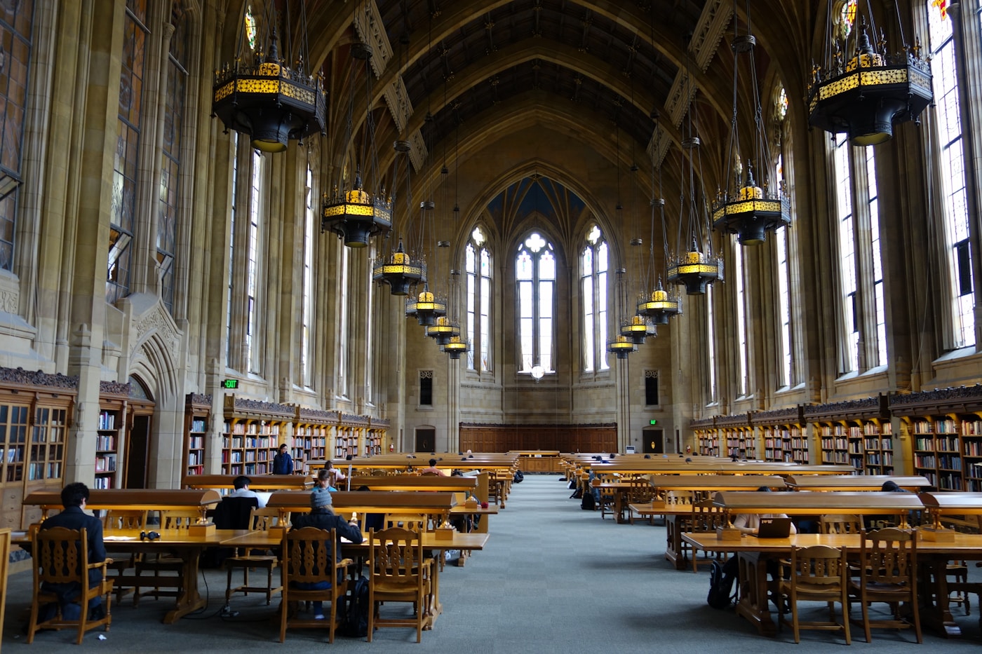 Bibliothèque universitaire, photo d’illustration