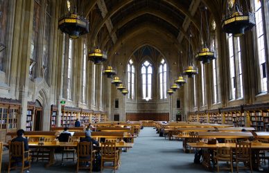 Bibliothèque universitaire, photo d’illustration