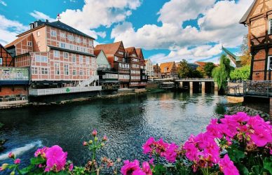 Vue de Lüneburg, ville de l’université Leuphana partenaire du master ILSPSD