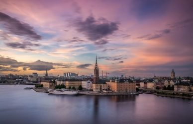 Vue de Stockholm, illustration de la ville d’études pour la bourse KTH