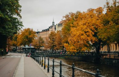 Vue de la ville d’Uppsala en Suède, illustration des bourses Global et Anders Wall